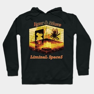 Igor & More Tarantula Liminal Space Butter Yellow Hoodie